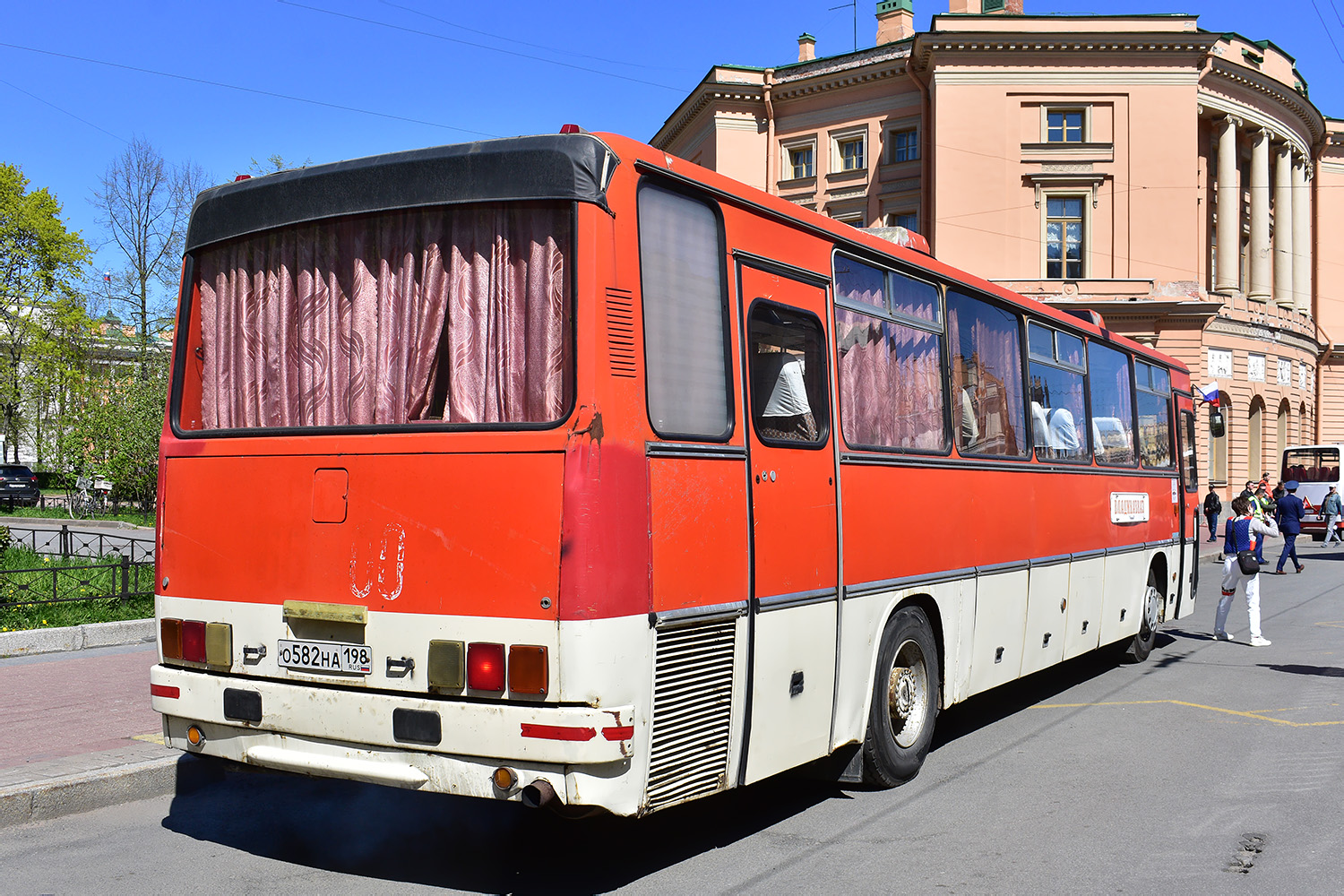 Санкт-Петербург, Ikarus 250.59 № О 582 НА 198; Санкт-Петербург — III Международный транспортный фестиваль "SPbTransportFest-2022"