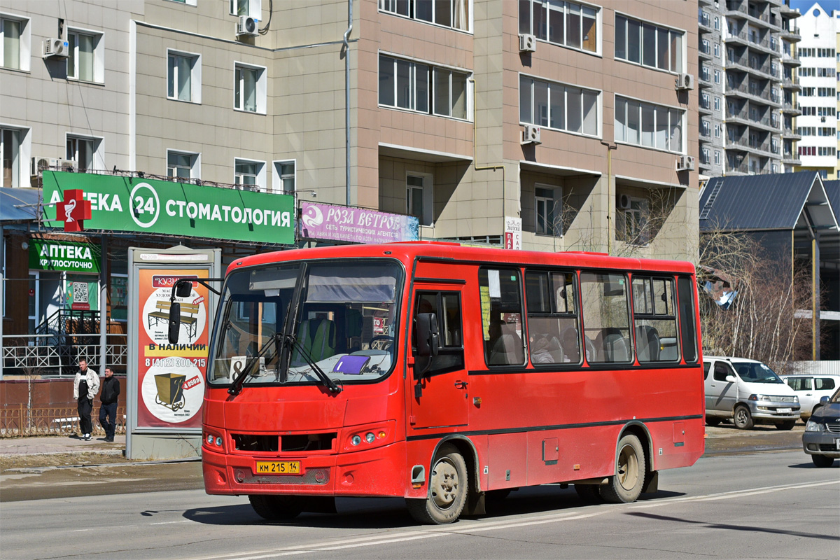 Jakutien Republik, PAZ-320302-22 "Vector" Nr. КМ 215 14