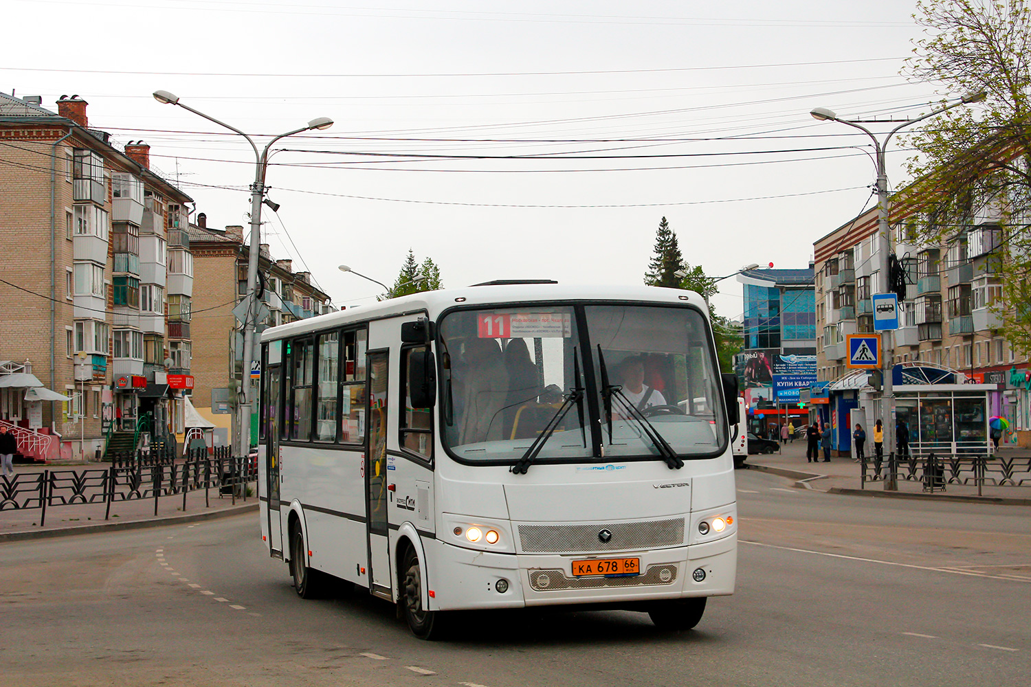 Свердловская область, ПАЗ-320412-04 "Вектор" № КА 678 66