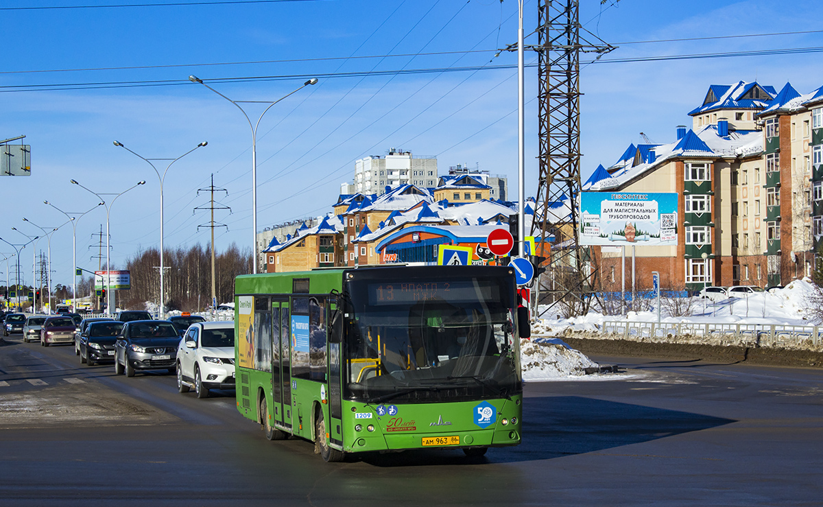 Khanty-Mansi AO, MAZ-206.068 # 1209