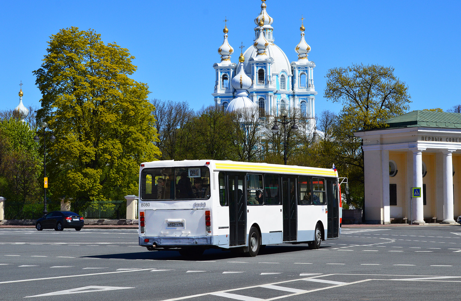 Sankt Petersburg, LiAZ-5256.25 Nr. 8080; Sankt Petersburg — III International Transport Festival "SPbTransportFest-2022"