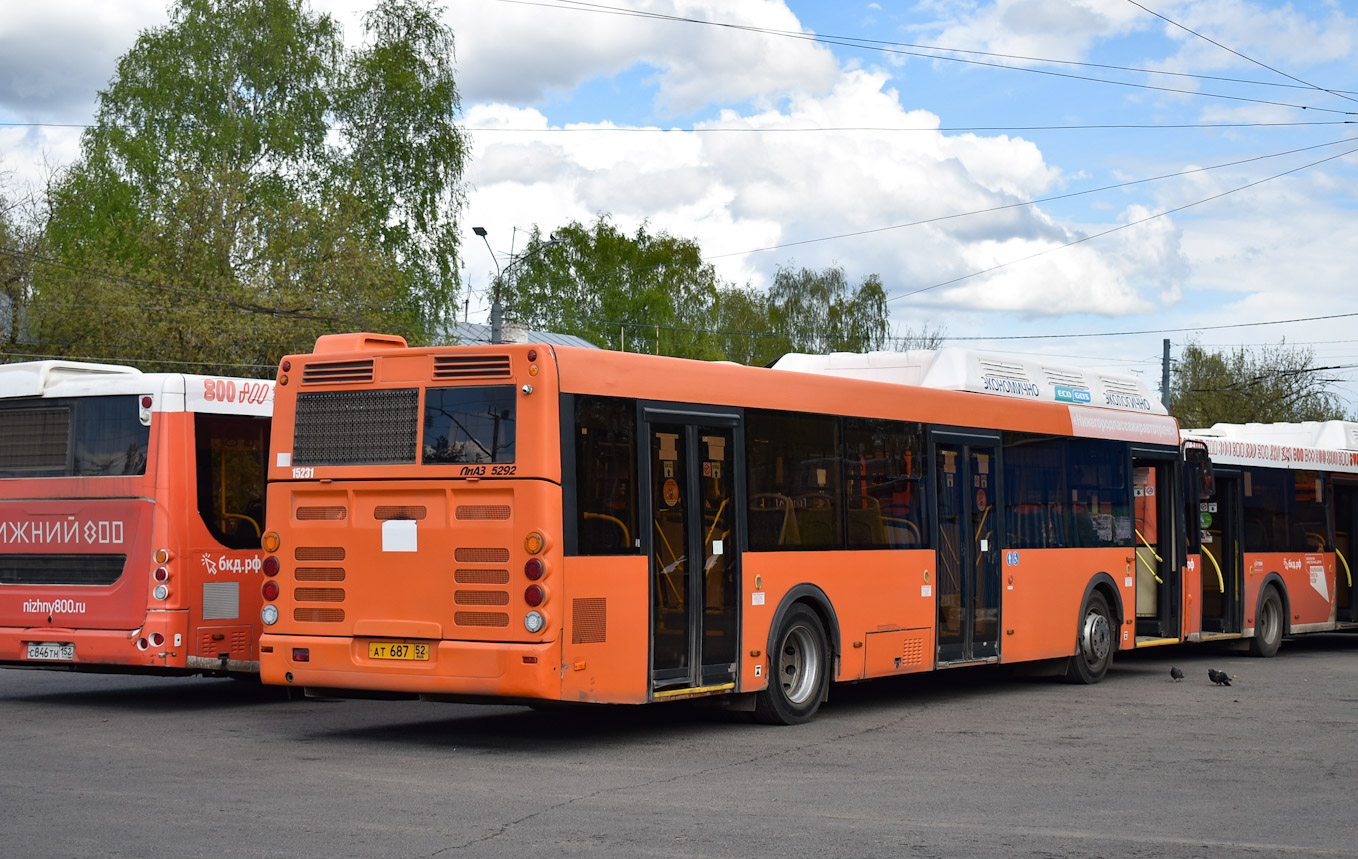 Нижегородская область, ЛиАЗ-5292.67 (CNG) № 15231