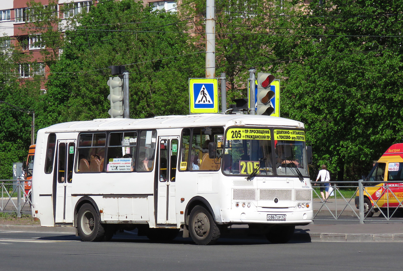 Санкт-Петербург, ПАЗ-4234-05 № О 867 ОР 47