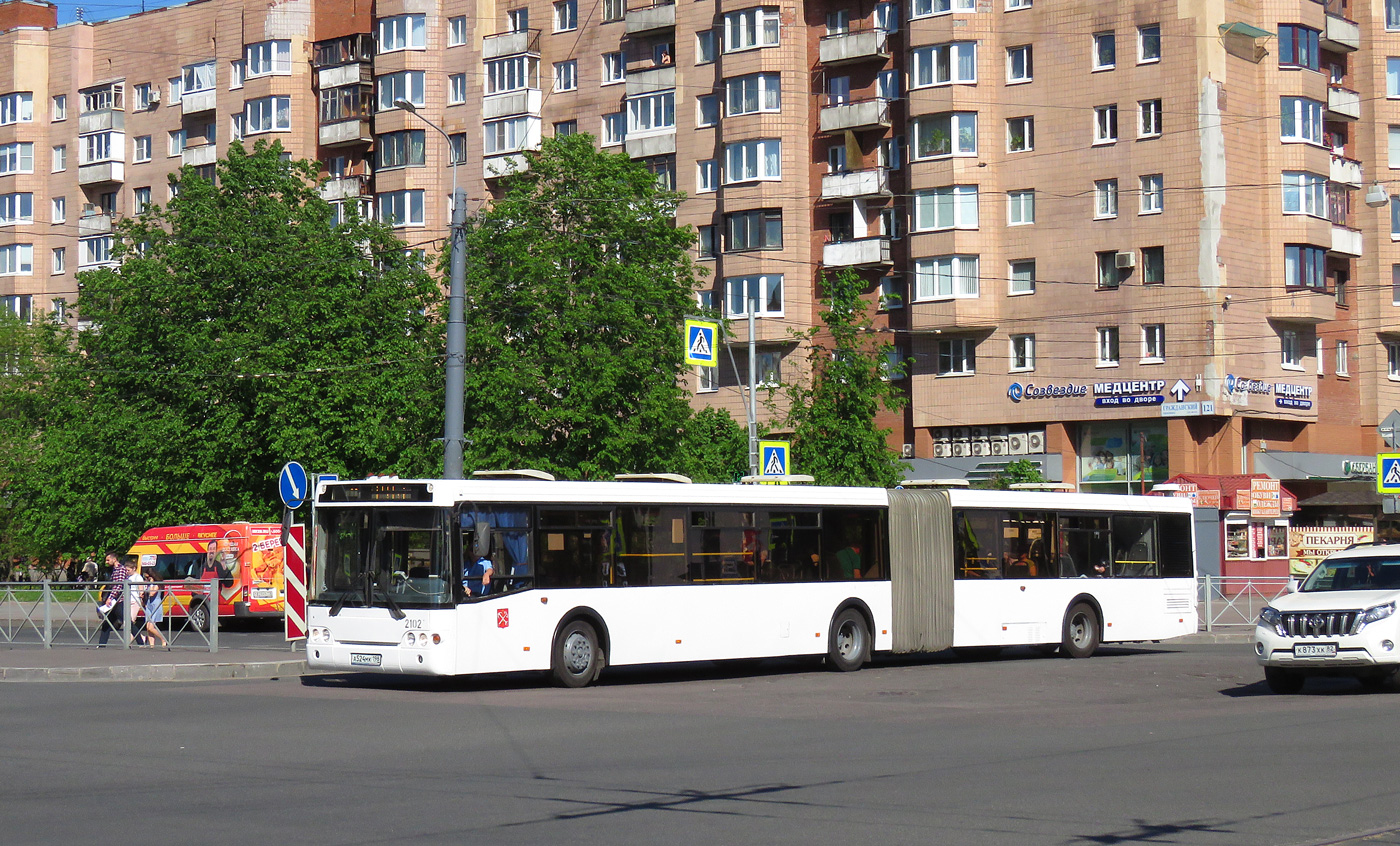 Санкт-Петербург, ЛиАЗ-6213.20 № 2102