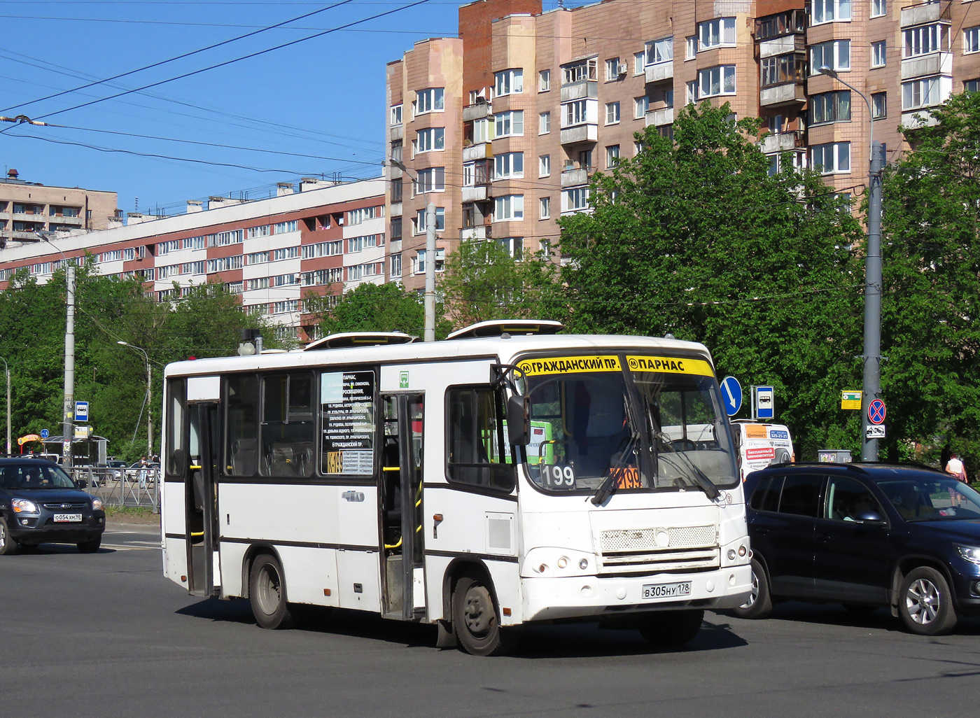 Санкт-Петербург, ПАЗ-320402-05 № В 305 НУ 178