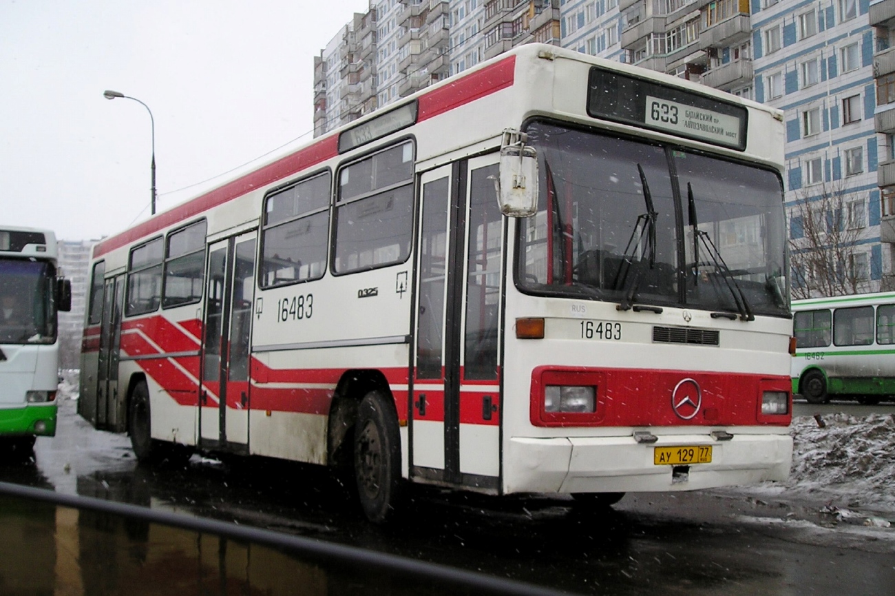 Москва, Mercedes-Benz O325 № 16483