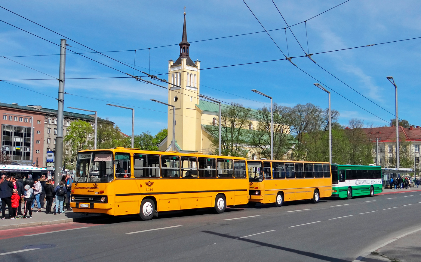 Эстония, Ikarus 260.37 № 1036; Эстония — 100. aastapäev Tallinna bussiliikluses