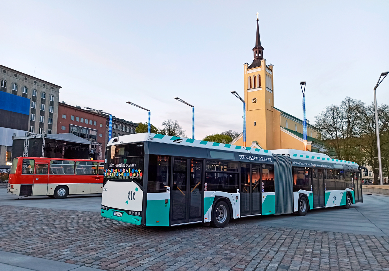 Igaunija, Solaris Urbino IV 18 CNG № 3762; Igaunija — 100th anniversary of Tallinn bus traffic