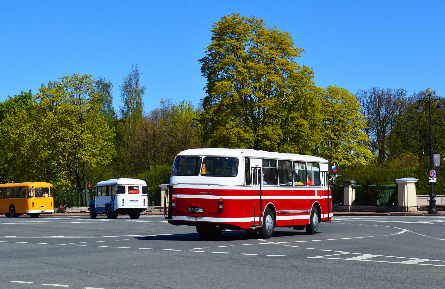 Санкт-Петербург, ЛАЗ-695Н № Р 989 ВМ 178; Санкт-Петербург — III Международный транспортный фестиваль "SPbTransportFest-2022"