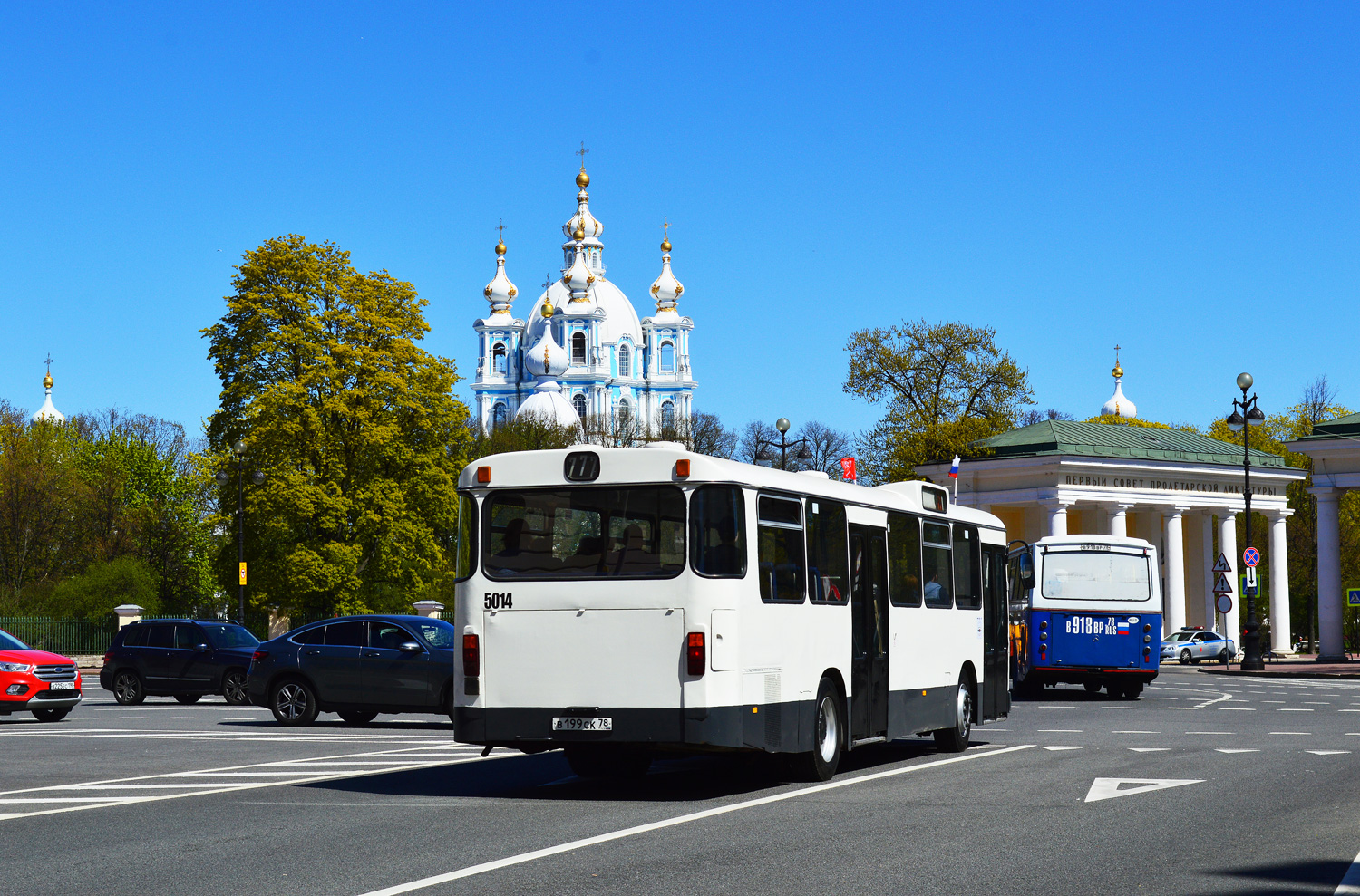 Санкт-Петербург, MAN 192 SL200 № 5014; Санкт-Петербург — III Международный транспортный фестиваль "SPbTransportFest-2022"