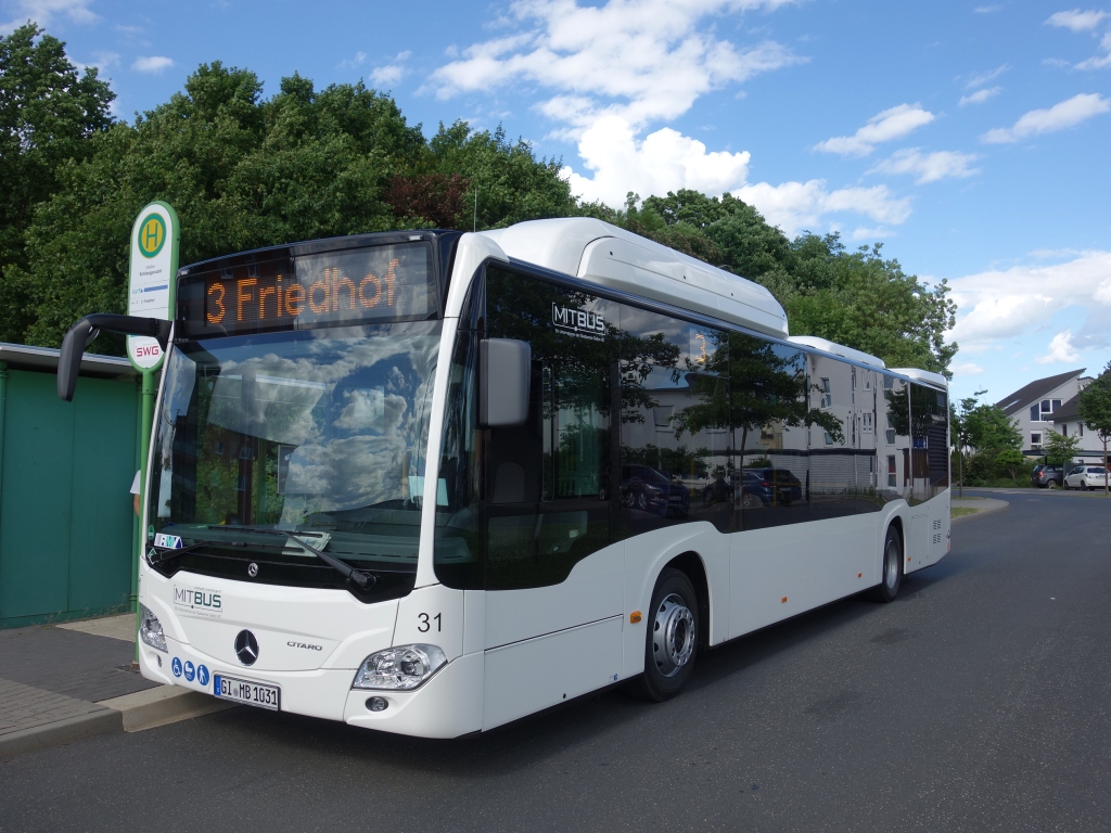 Hessen, Mercedes-Benz Citaro C2 NGT hybrid Nr. 31