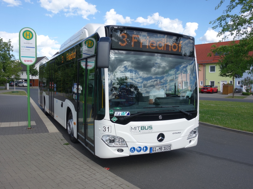 Гессен, Mercedes-Benz Citaro C2 NGT hybrid № 31