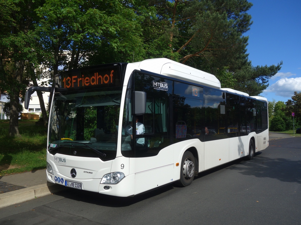 Гессен, Mercedes-Benz Citaro C2 NGT hybrid № 9