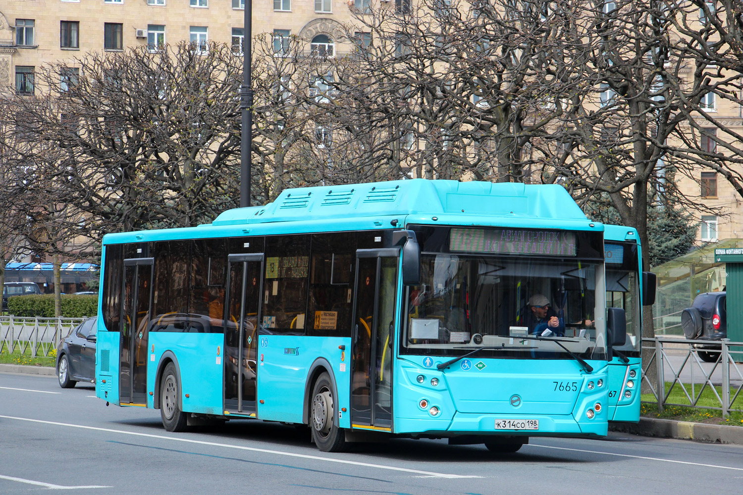 Санкт-Петербург, ЛиАЗ-5292.67 (CNG) № 7665