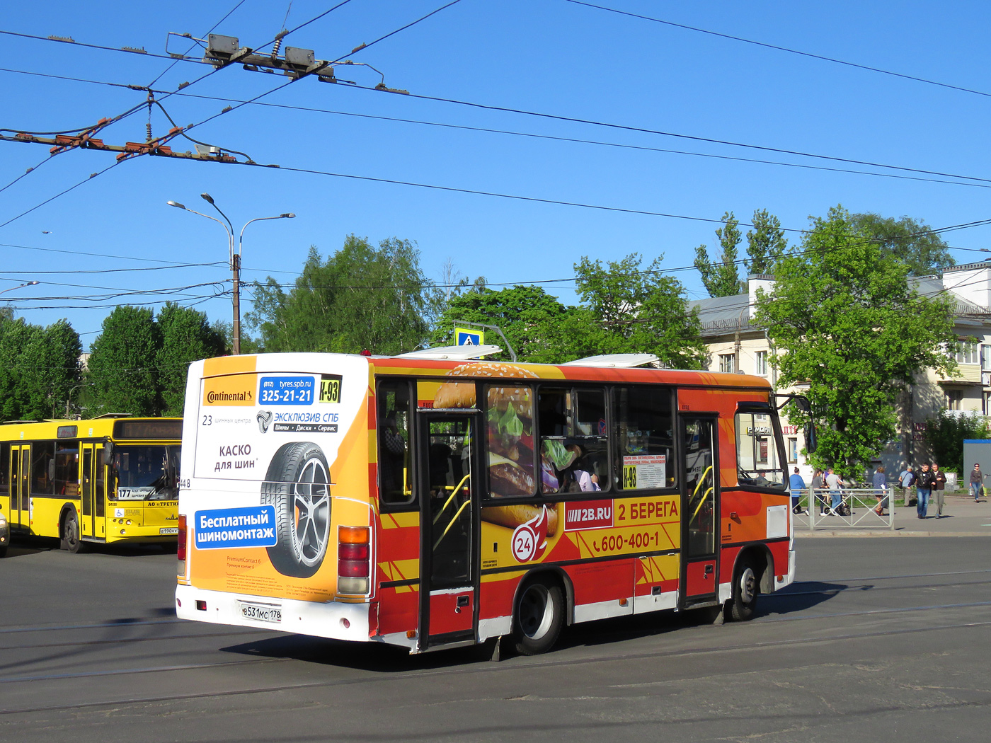 Санкт-Петербург, ПАЗ-320402-05 № n448