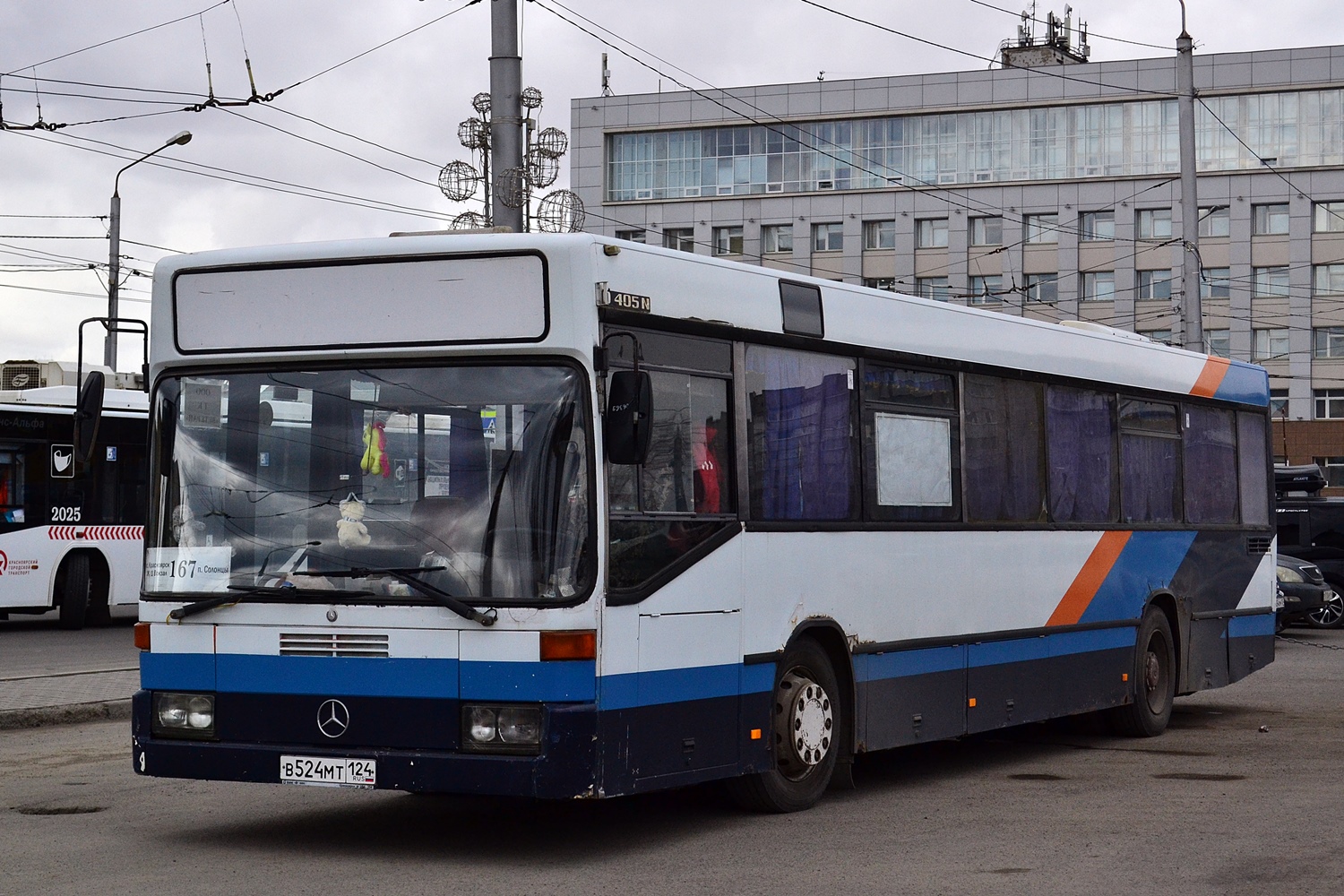 Красноярский край, Mercedes-Benz O405N № В 524 МТ 124