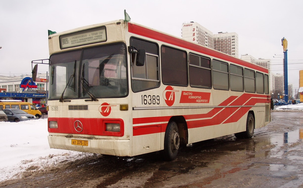 Москва, Mercedes-Benz O325 № 16389