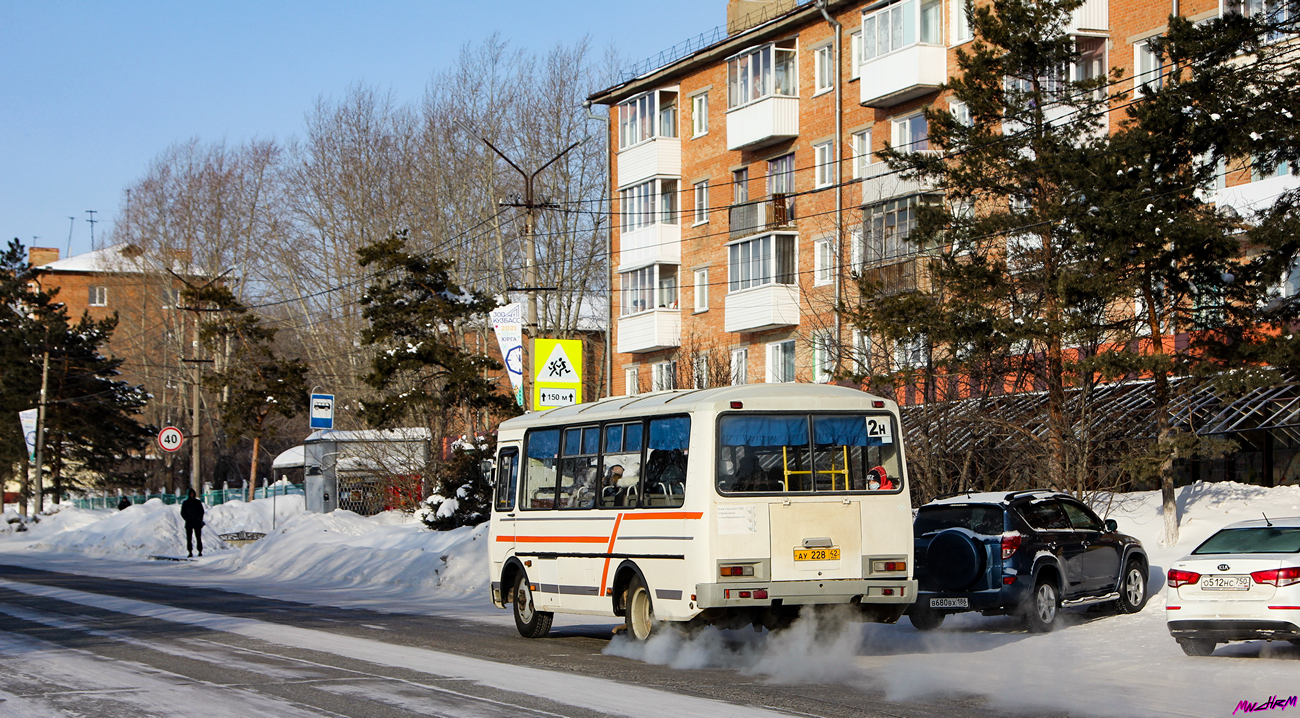 Кемеровская область - Кузбасс, ПАЗ-32054 № АУ 228 42