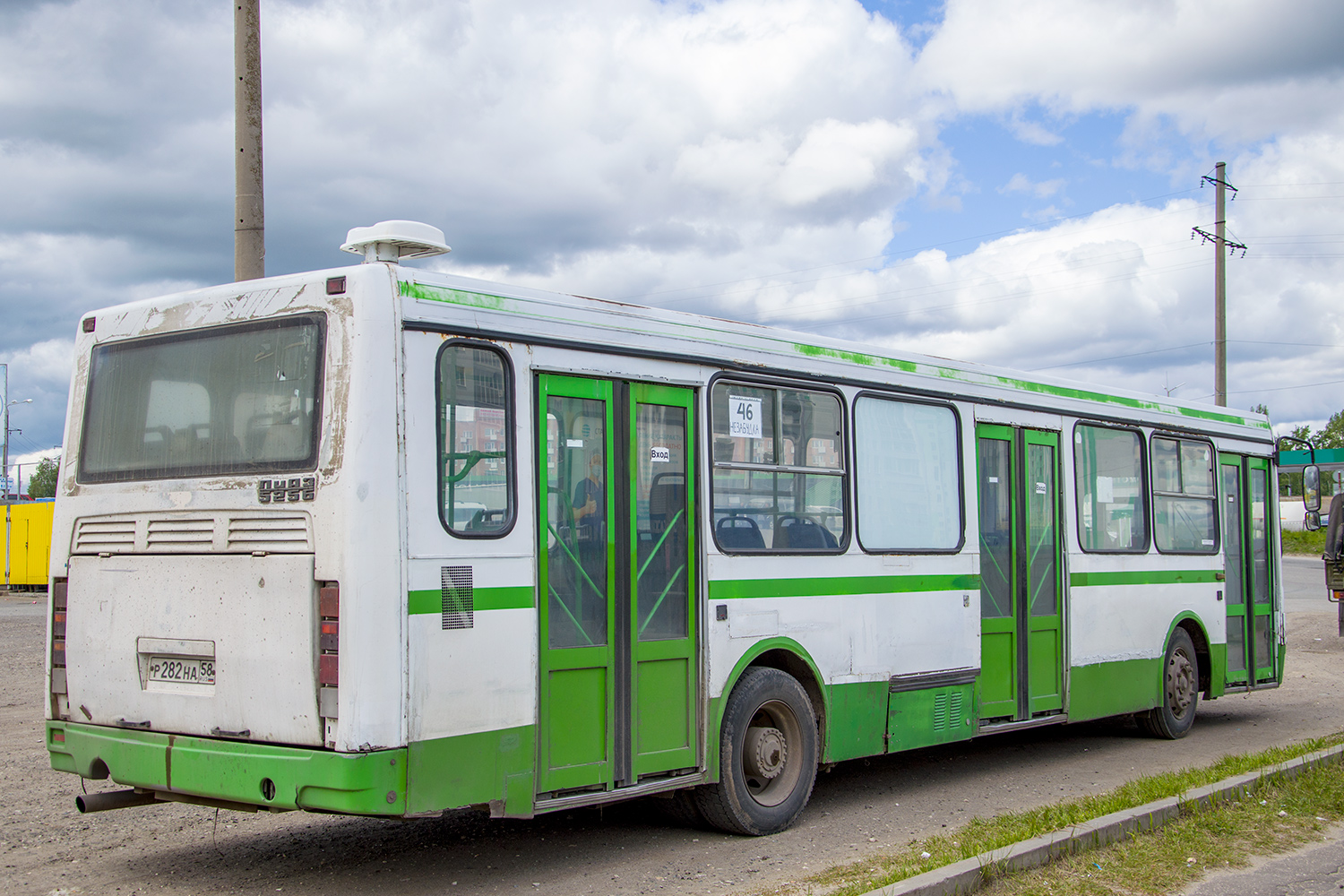 Penza region, LiAZ-5256.45 Nr. Р 282 НА 58