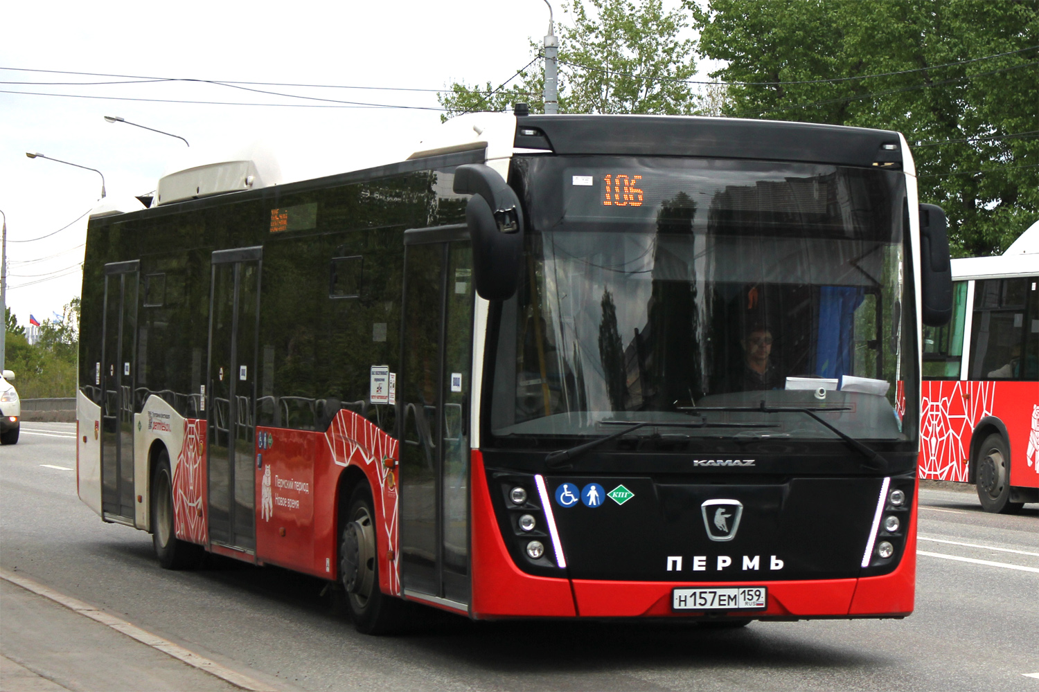 Пермский край, НефАЗ-5299-40-57 (CNG) № Н 157 ЕМ 159