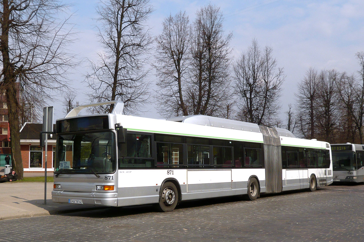 Litvánia, Heuliez GX417 GNV sz.: 871