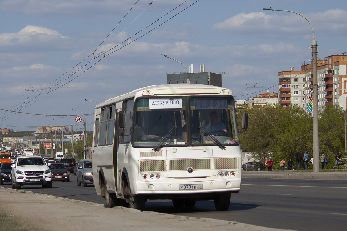 Омская область, ПАЗ-32053 № У 079 ТН 55