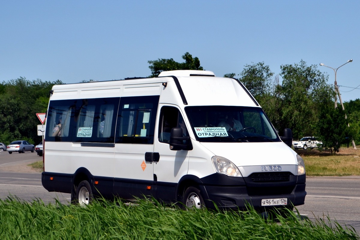 Stavropol region, Nizhegorodets-2227UR (IVECO Daily) # А 961 КЕ 126