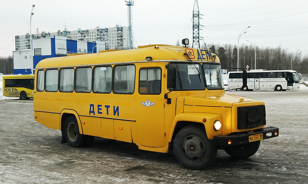 Ханты-Мансийский АО, КАвЗ-39765-023 (397653) (2005-2007) № ВА 543 86