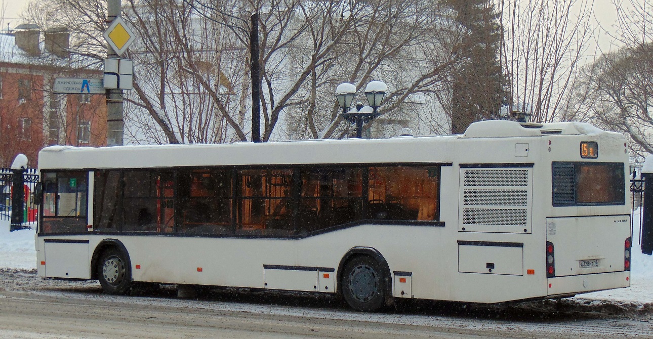 Udmurtia, MAZ-103.486 Nr. А 328 МТ 18