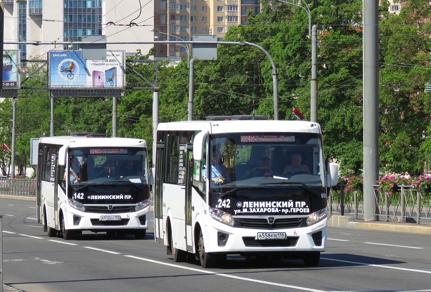 Saint Petersburg, PAZ-320435-04 "Vector Next" № 845