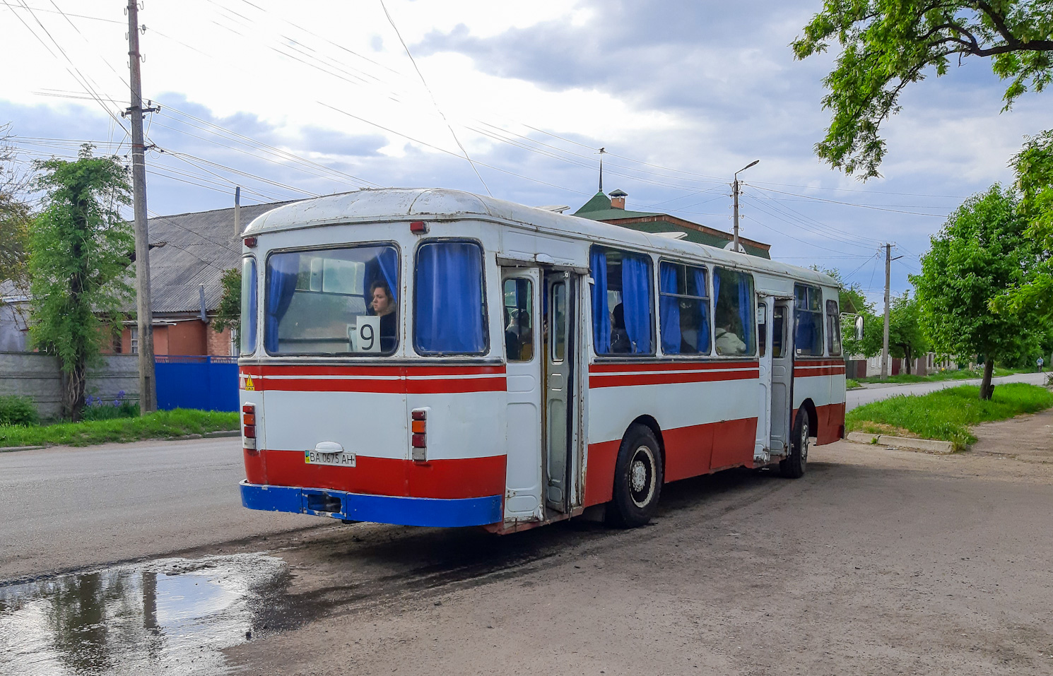 Kirovograd region, LiAZ-677M № BA 0675 AH