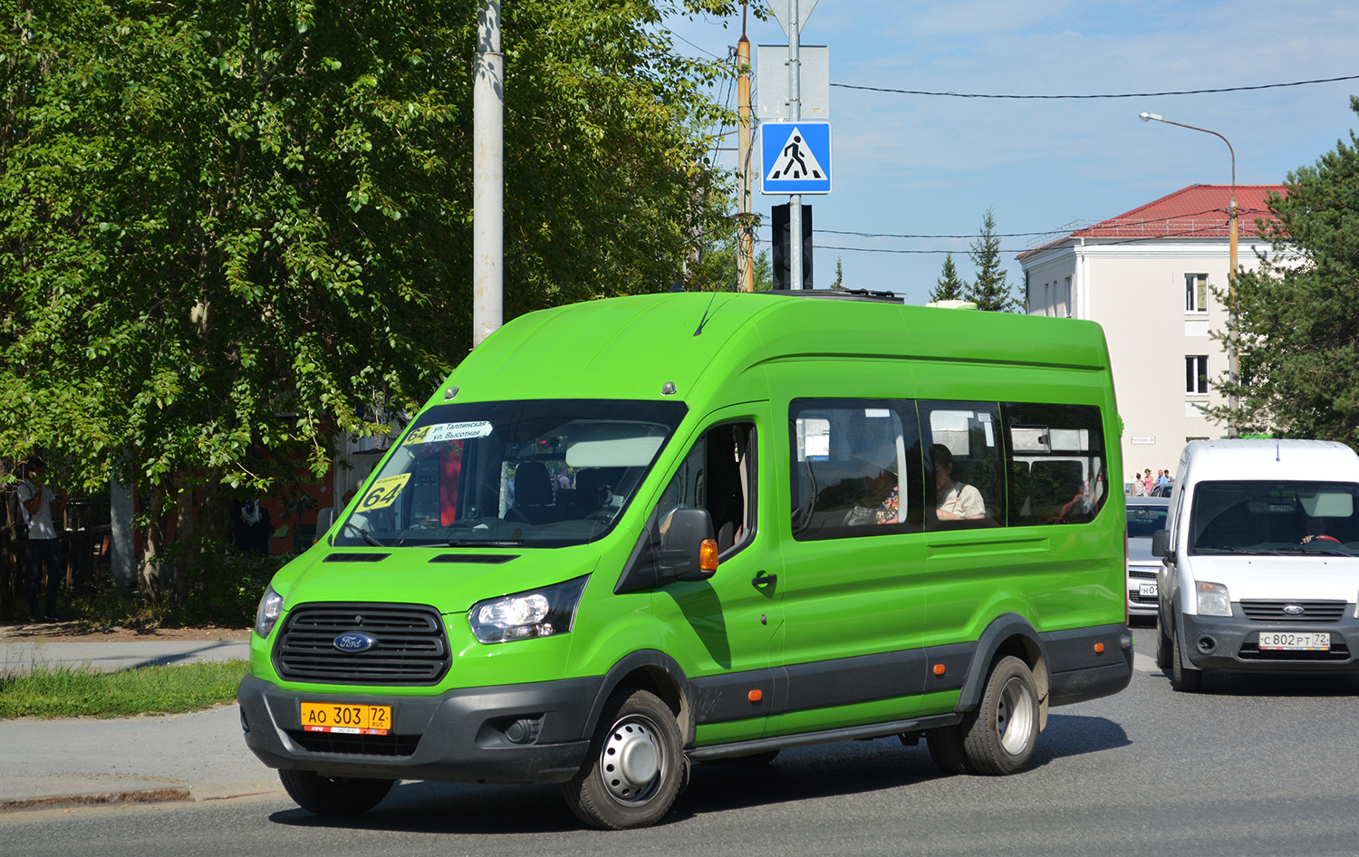 Тюменская область, Ford Transit FBD [RUS] (Z6F.ESG.) № АО 303 72