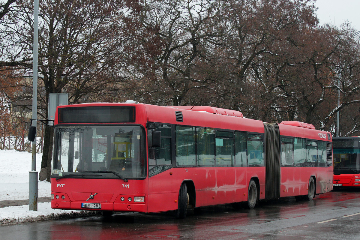 Литва, Volvo 7700A № 741