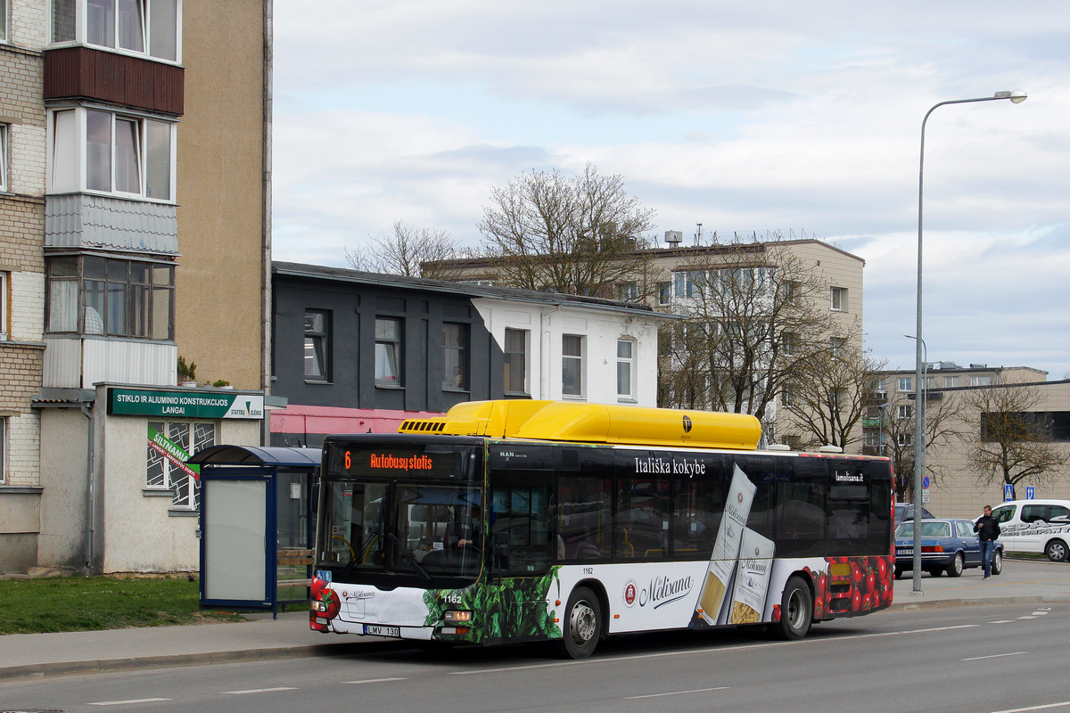 Литва, MAN A21 Lion's City NL243 CNG № 1162