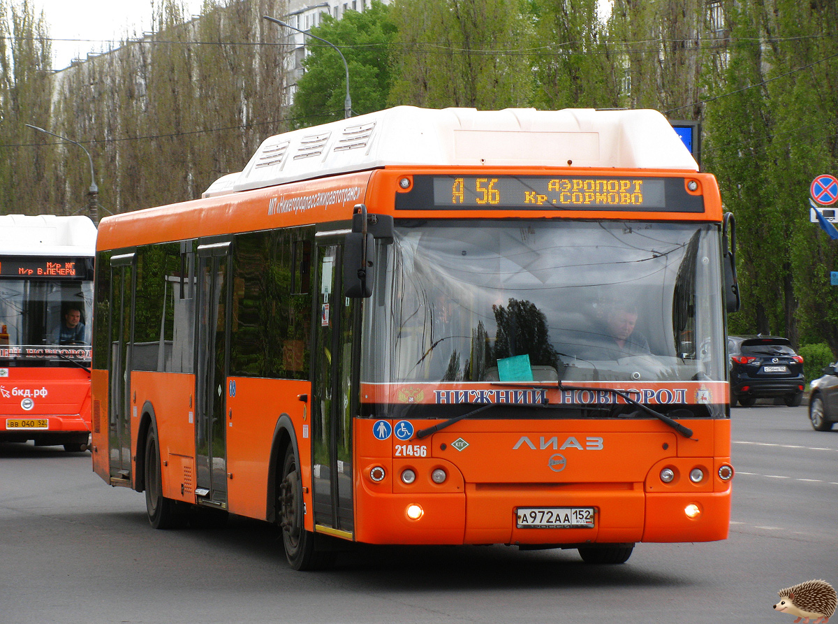 Нижегородская область, ЛиАЗ-5292.67 (CNG) № 21456