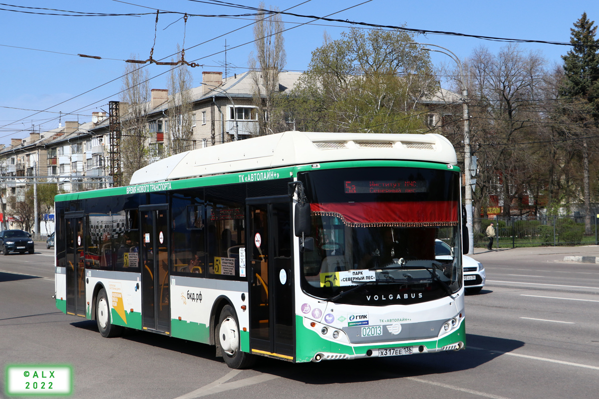 Воронежская область, Volgabus-5270.G2 (CNG) № 02013