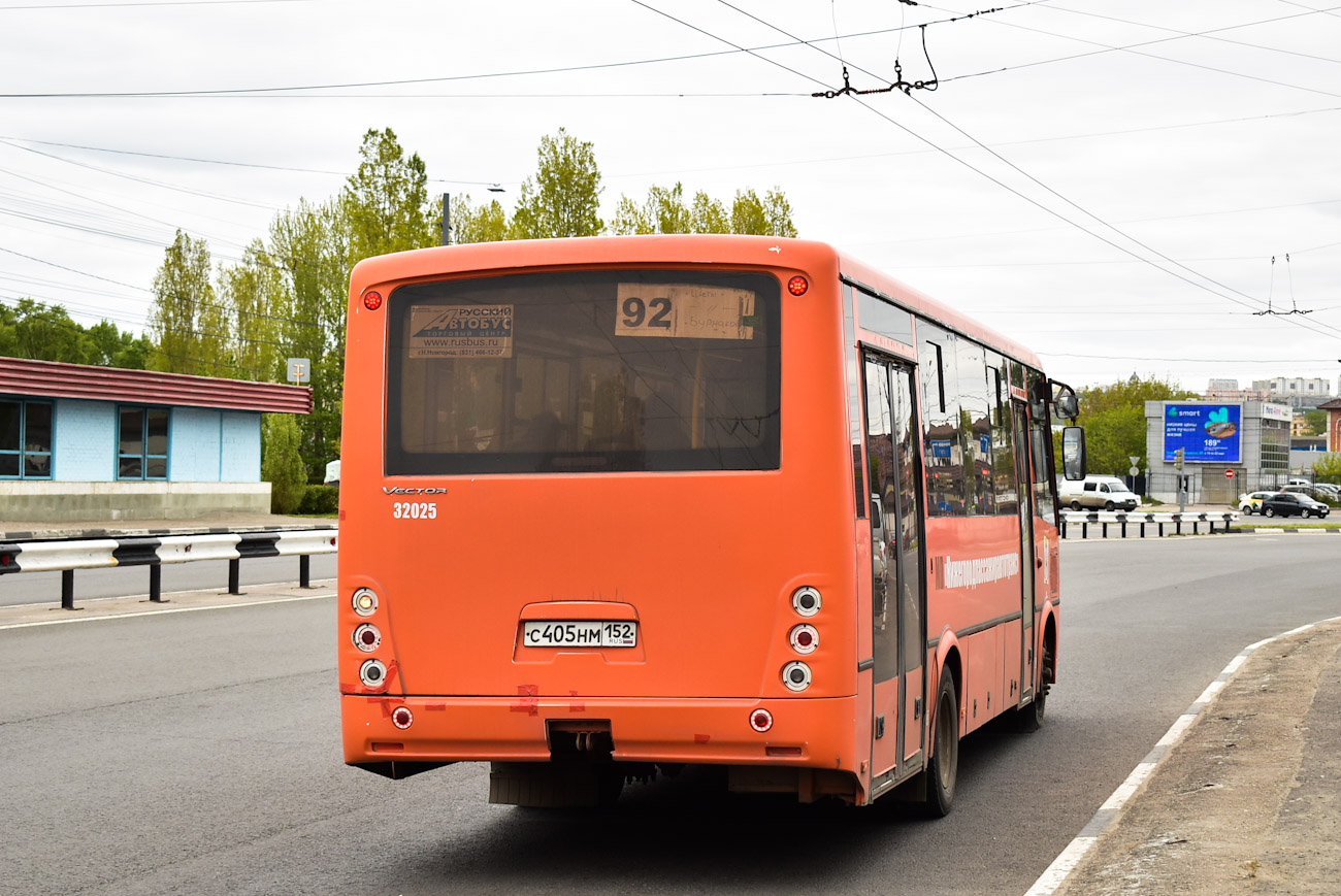 Нижегородская область, ПАЗ-320414-04 "Вектор" № 32025