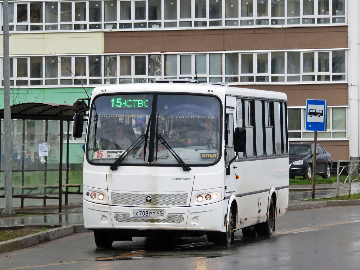 Кировская область, ПАЗ-320412-04 "Вектор" № Х 708 РР 43