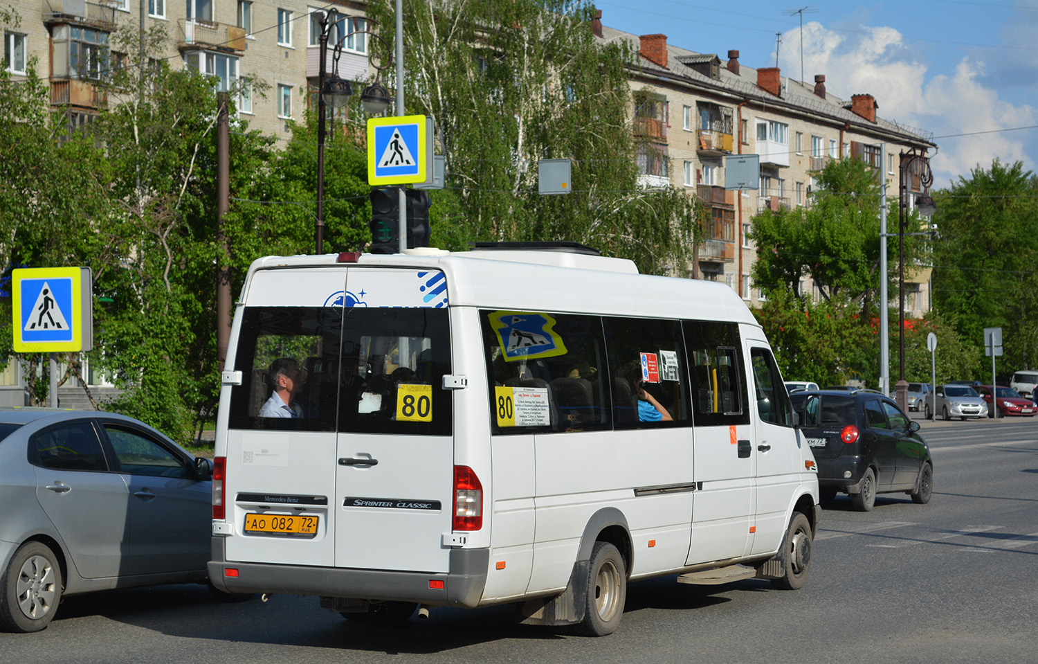 Тюменская область, Луидор-223237 (MB Sprinter Classic) № АО 082 72