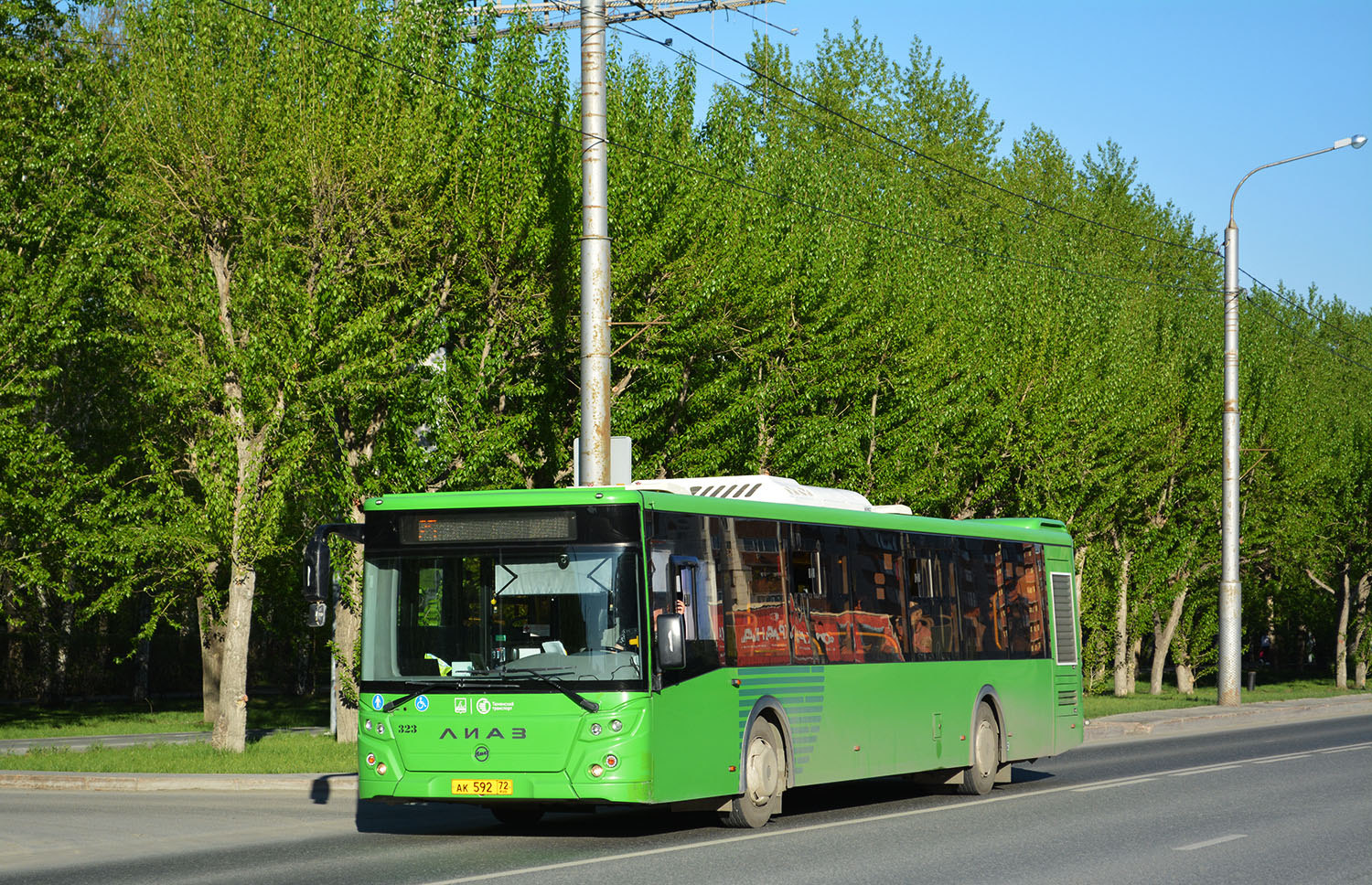 Тюменская область, ЛиАЗ-5292.65 № 323