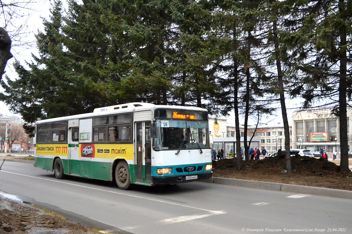 Хабаровский край, Daewoo BS106 Royal City (Busan) № К 030 ХМ 27