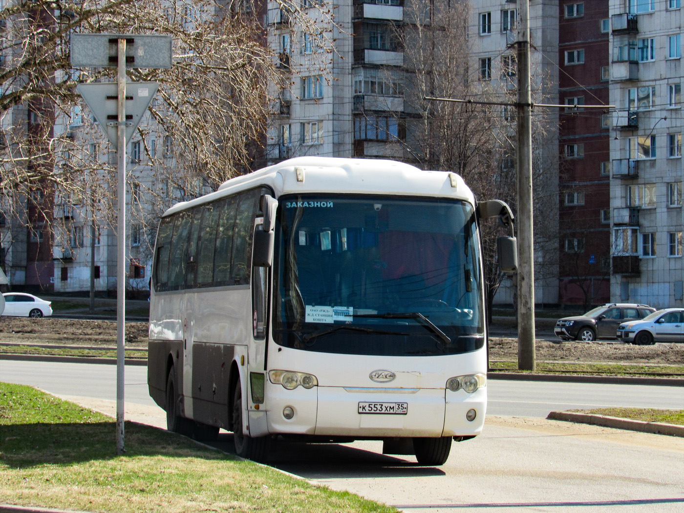 Валагодская вобласць, JAC HK6120 № К 553 ХМ 35