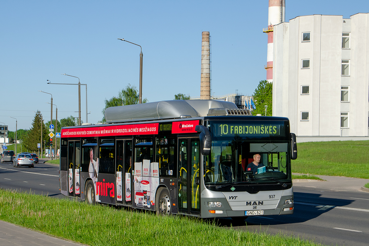 Литва, MAN A21 Lion's City NL273 CNG № 937