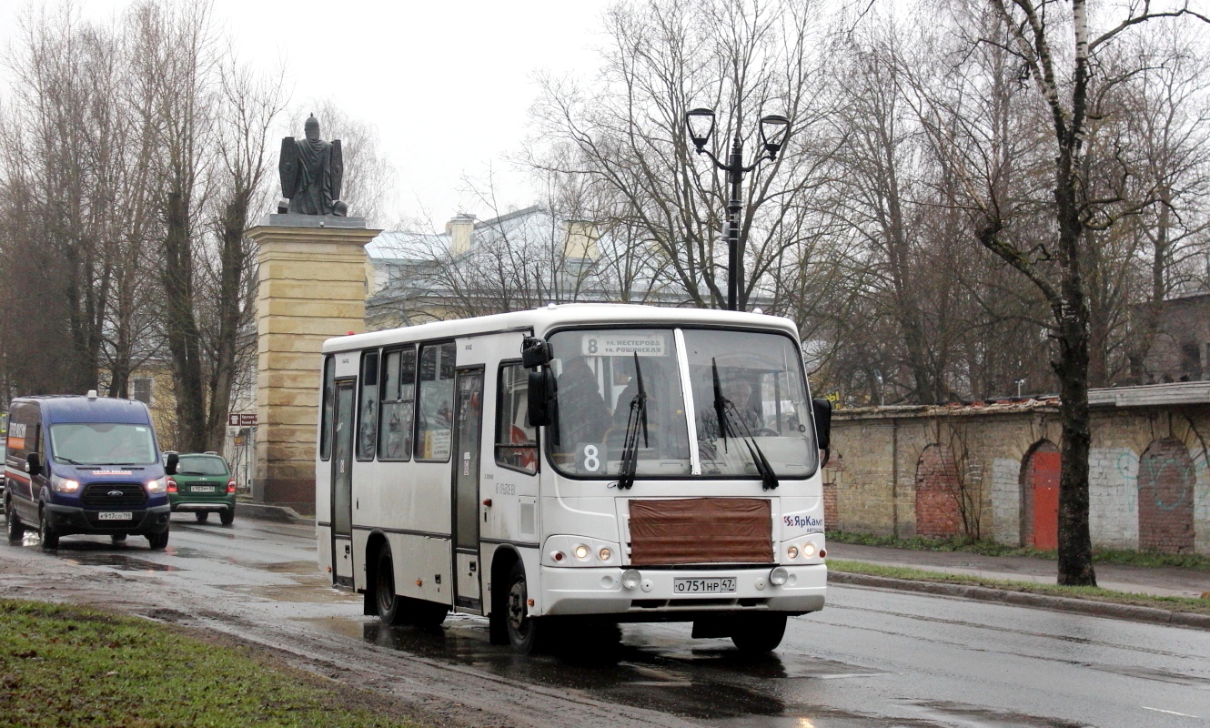 Ленинградская область, ПАЗ-320402-05 № О 751 НР 47