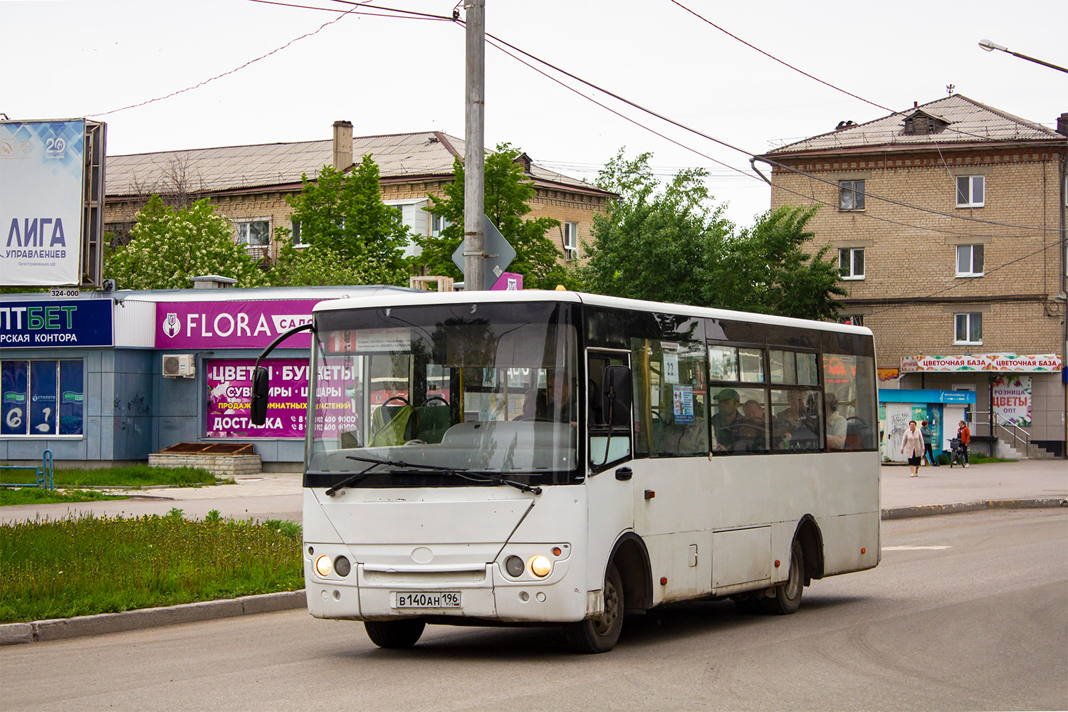 Свердловская область, Богдан А20111 № В 140 АН 196