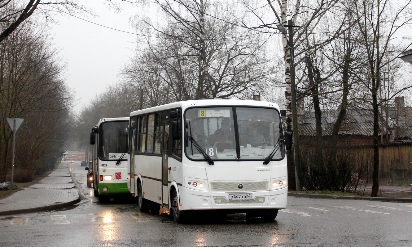 Ленинградская область, ПАЗ-320412-05 "Вектор" № О 447 ХВ 47