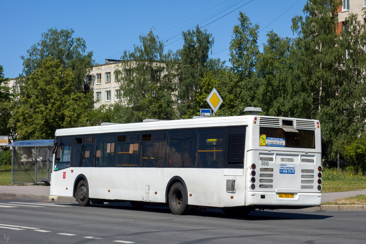 Санкт-Петербург, ЛиАЗ-5292.20 № 5510