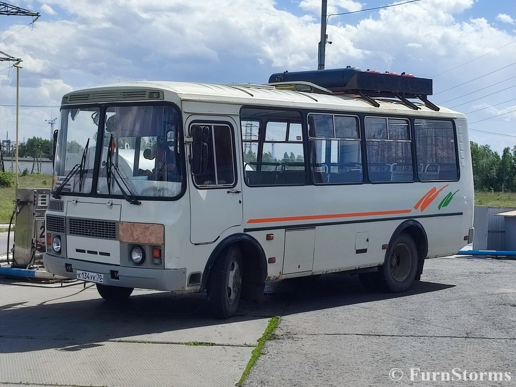 Томская область, ПАЗ-32054 № К 134 УК 70