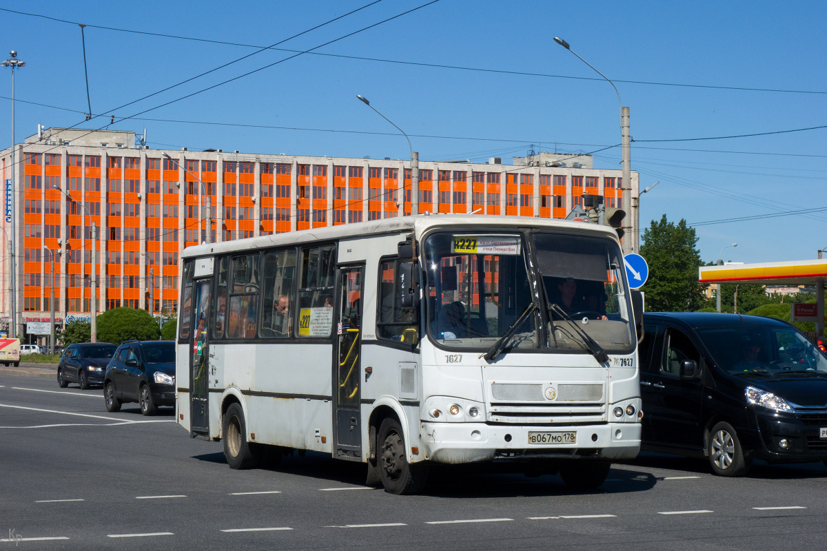 Санкт-Петербург, ПАЗ-320412-05 № 7627