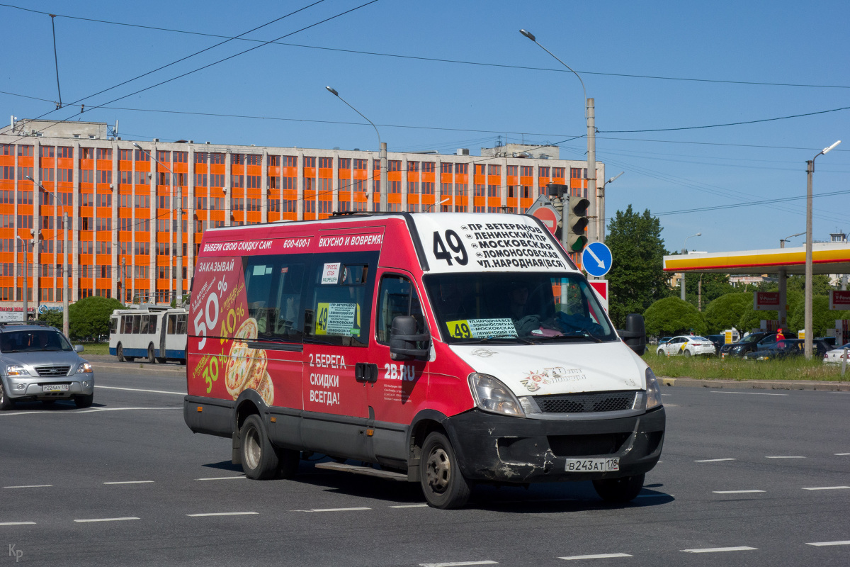 Санкт-Петербург, Нижегородец-2227UT (IVECO Daily) № 4009